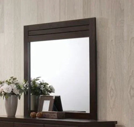 Panang - Mirror - Mahogany - Furniture Home Direct