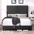 Upholstered Platform Bed - Furniture Home Direct