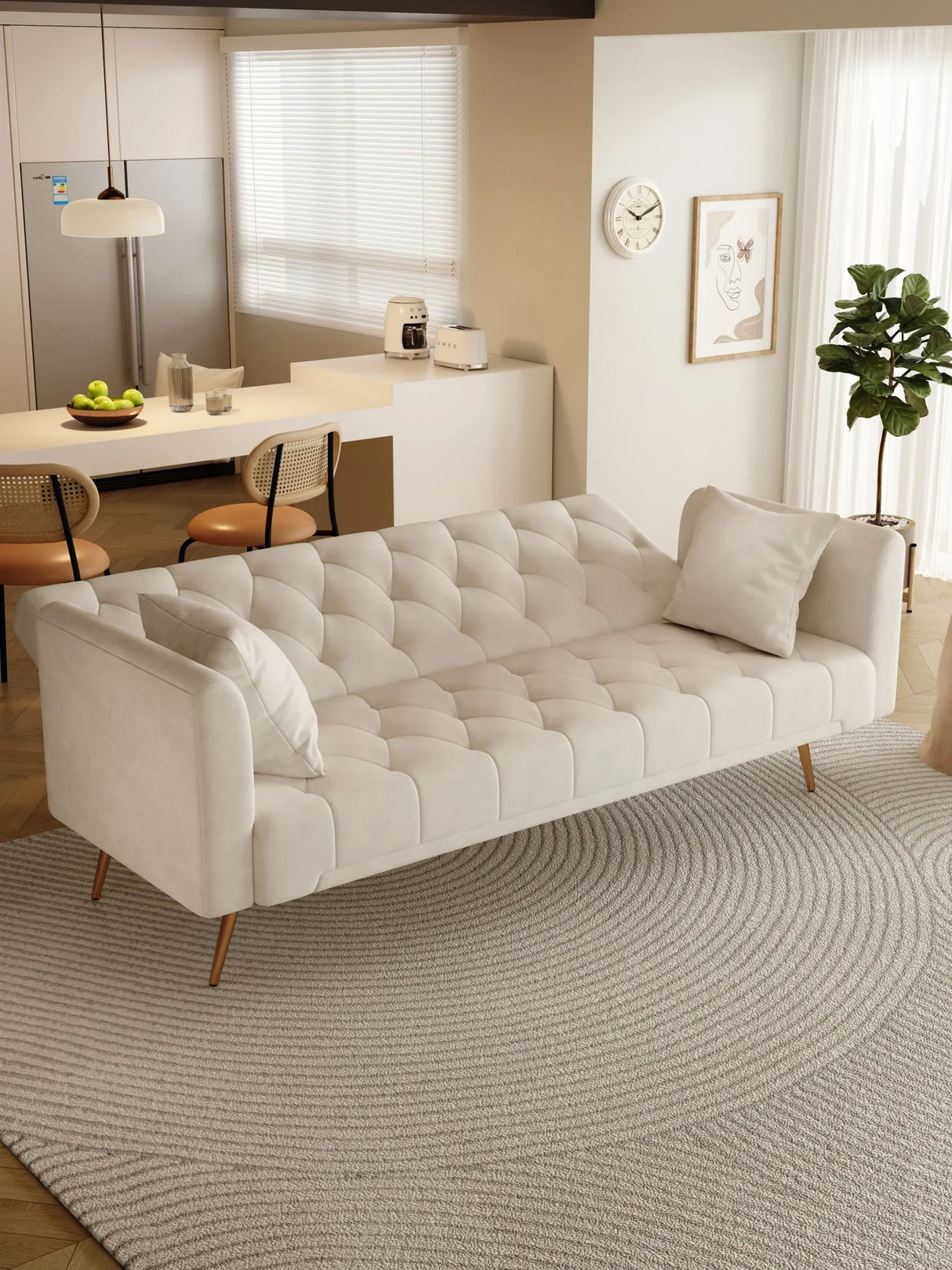 Convertible Double Folding Living Room Sofa Bed - Furniture Home Direct