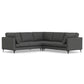 Ava - Mid Century Corner Sectional Sofa Handcrafted - Furniture Home Direct