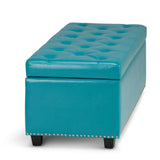 Hamilton - Upholstered Storage Ottoman - Furniture Home Direct