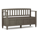 Brooklyn - Handcrafted Entryway Storage Bench - Furniture Home Direct