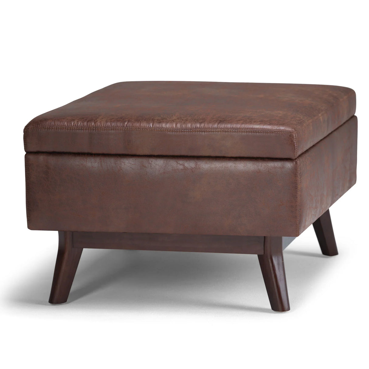 Owen - Upholstered Rectangular Storage Ottoman - Furniture Home Direct