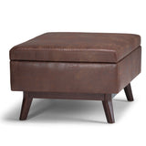 Owen - Upholstered Rectangular Storage Ottoman - Furniture Home Direct