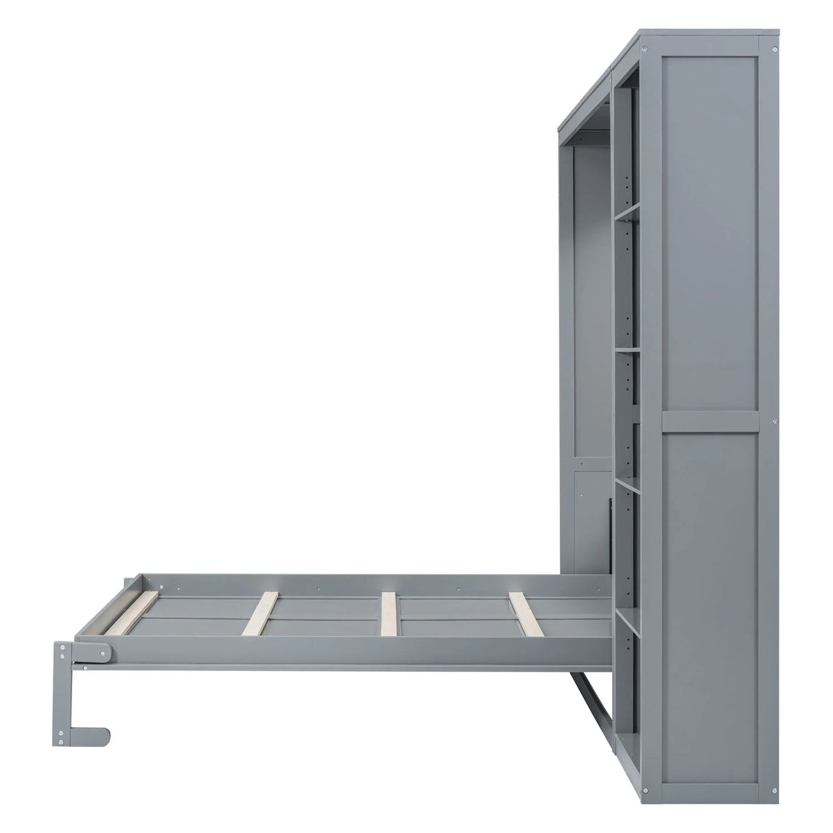 Murphy Wall Bed With Shelves - Furniture Home Direct