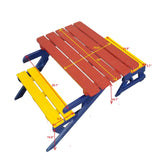 Kids Multi-Functional Arm Chair, Table With 2 Benches All-In-One Set - Furniture Home Direct