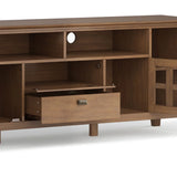 Artisan - TV Media Stand - Rustic Natural Aged Brown - Furniture Home Direct
