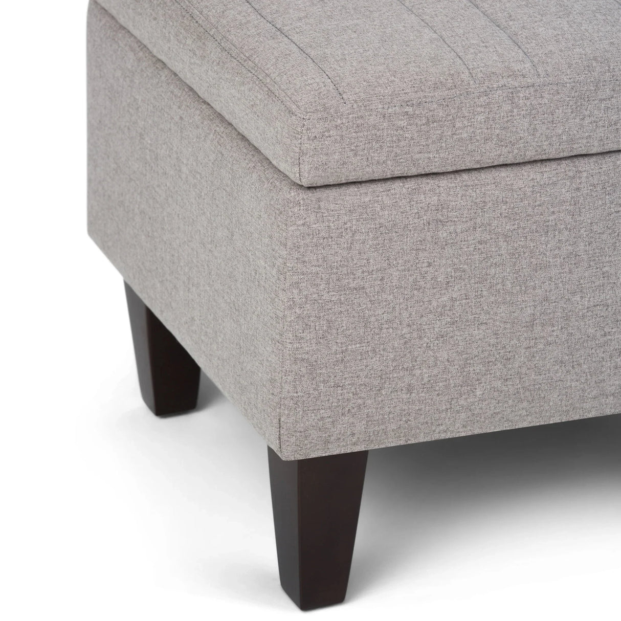 Monroe - Upholstered Storage Ottoman - Furniture Home Direct