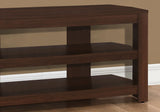TV Stand, Console, Media Entertainment Center, Storage Shelves, Contemporary & Modern - Cherry - Furniture Home Direct