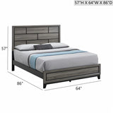 Glasgow - Bed Frame With Durable Construction - Furniture Home Direct