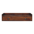 Floating Circle Bedside Table - Chestnut - Furniture Home Direct