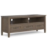 Lev - Low TV Stand - Smoky Brown - Furniture Home Direct