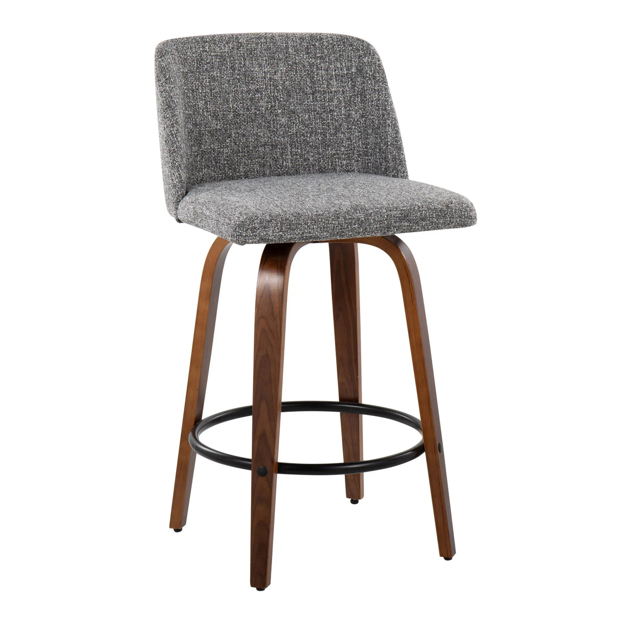 Toriano - Mid Century Modern, Counter Stool (Set of 2) - Furniture Home Direct