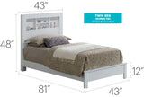 Bed With Transitional Design Stylish - Furniture Home Direct
