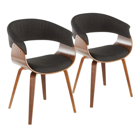 Vintage Mod - Mid Century Modern Dining Chair (Set of 2) - Furniture Home Direct