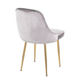 Marcel - Contemporary / Glam Dining Chair (Set of 2) - Furniture Home Direct