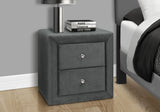 Nightstand, Storage Drawer Versatile Use, Upholstered, Transitional - Furniture Home Direct