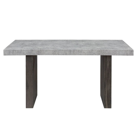 Susan - Dining Table Set With Base - Gray - Furniture Home Direct