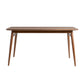 Mid-Century Modern Wood Tapered Legs Dining Table - Furniture Home Direct