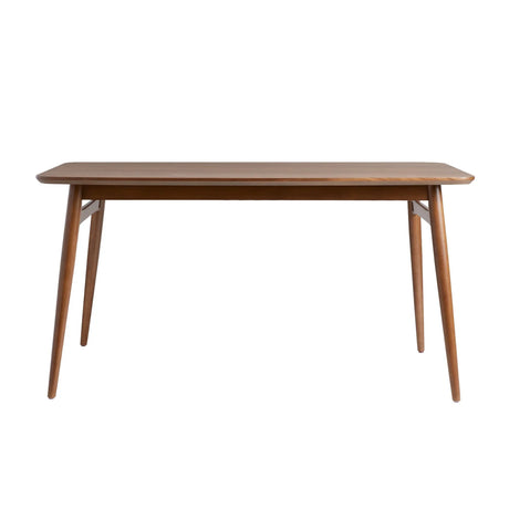 Mid-Century Modern Wood Tapered Legs Dining Table - Furniture Home Direct