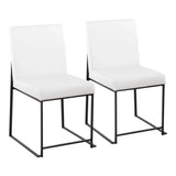 Fuji - Contemporary Modern Elegance With High Back Dining Chair (Set of 2) - Furniture Home Direct