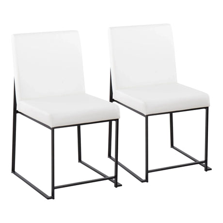 Fuji - Contemporary Modern Elegance With High Back Dining Chair (Set of 2) - Furniture Home Direct