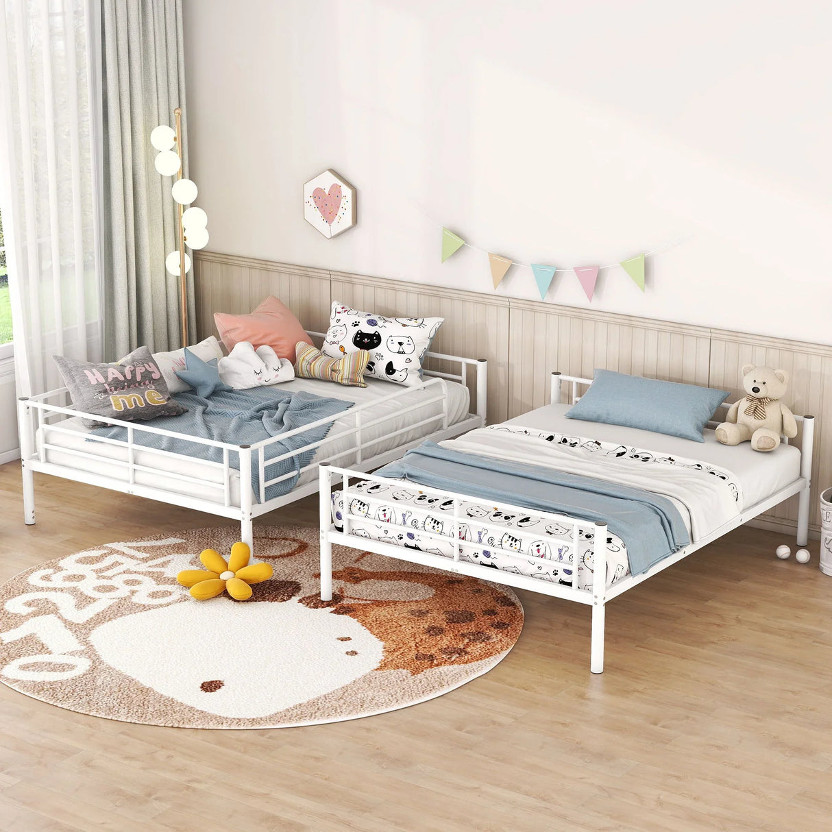 Steel Construction Bunk Bed - Furniture Home Direct