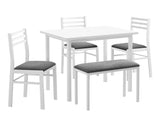 Dining Set, 5 Pieces Set, Rectangular, Small, Contemporary & Modern - Furniture Home Direct