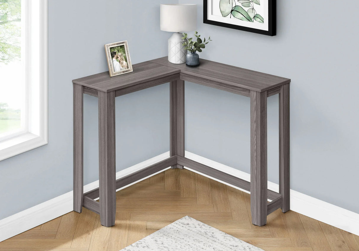 Corner Accent Console Table For Entryway, Unique Design Contemporary & Modern - Furniture Home Direct