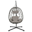 Egg Chair with Stand -Light Gray - Furniture Home Direct