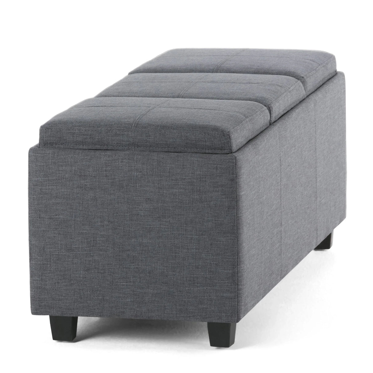 Avalon - Upholstered Storage Ottoman - Furniture Home Direct