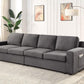 Waylon - Linen Sectional Sofa - Furniture Home Direct