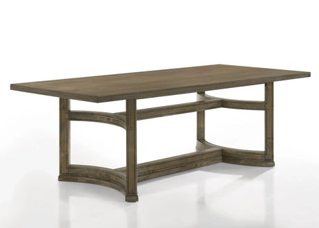 Parfield - Weathered Dining Table - Oak - Furniture Home Direct