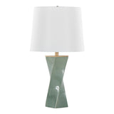Curvo - Square Contemporary Table Lamp - Furniture Home Direct