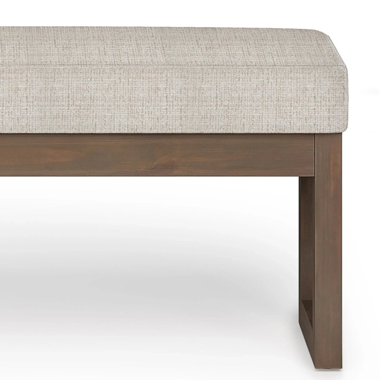 Milltown - Upholstered Ottoman Bench - Furniture Home Direct