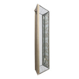 Antique Rectangle Mirror With Floral Accents, Mirrored Display Tray, Hanging Wall Mirror - Furniture Home Direct