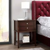 Vibrant Contemporary Nightstand - Furniture Home Direct