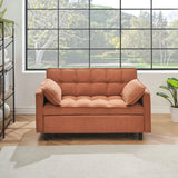 Folding Sofa Bed With Adjustable Back Access To Sofa Recliner Single Bed Adult Modern Chair Bed - Furniture Home Direct