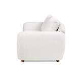 Sharon - Puffy Arm Sofa - Alpaca Off-White - Furniture Home Direct