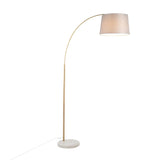 March - Contemporary Floor Lamp & Elegant Finish - Furniture Home Direct