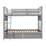 Bunk Bed With 2 Drawers - Furniture Home Direct