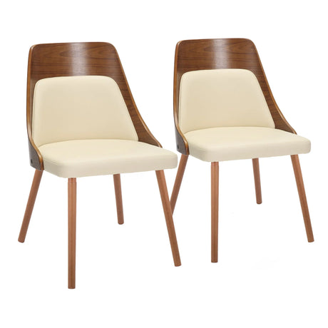 Anabelle - Mid-Century Modern Chair (Set of 2) - Furniture Home Direct