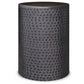 Corbin - Hammered Metal Side Table - Furniture Home Direct