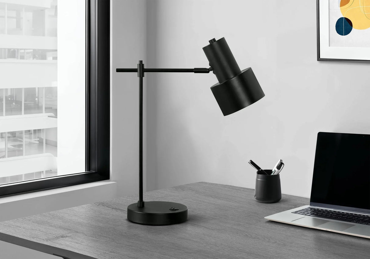Lighting, Table Lamp, USB Port Included, Modern - Black - Furniture Home Direct