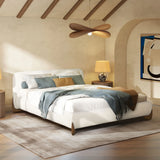 Alpine - Puffy Modern Platform Bed - Furniture Home Direct