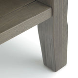 Acadian - Narrow Side Table, Handcrafted - Furniture Home Direct