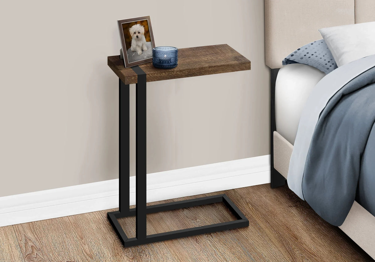 Accent Table, C - Shaped, Contemporary & Modern Stylish Design - Furniture Home Direct