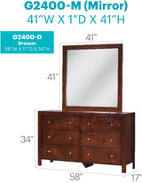 Elegant Transitional Dresser - Furniture Home Direct
