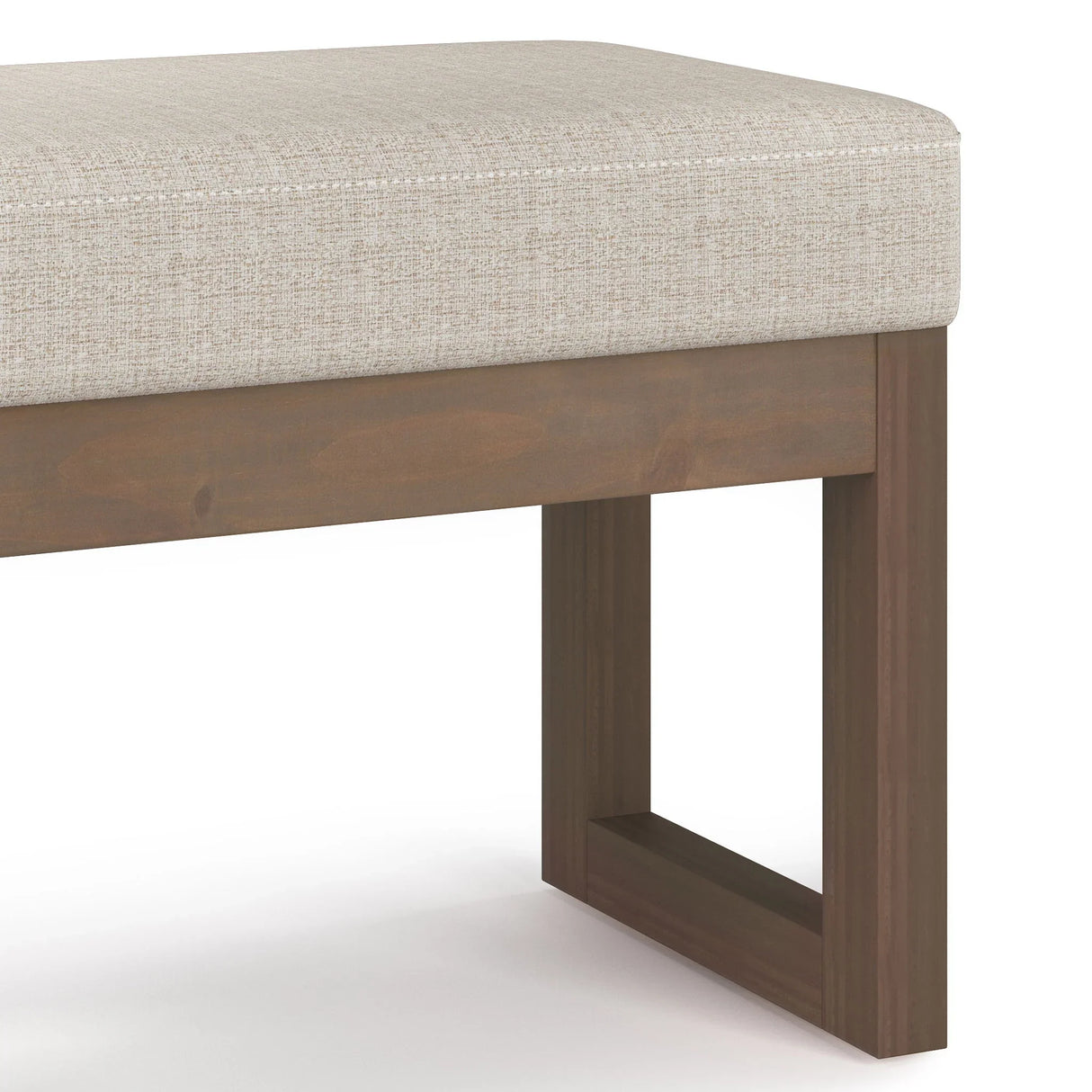 Milltown - Upholstered Ottoman Bench - Furniture Home Direct