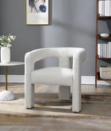 Lomas - Boucle Side Chair (Set of 2) - Beige - Furniture Home Direct